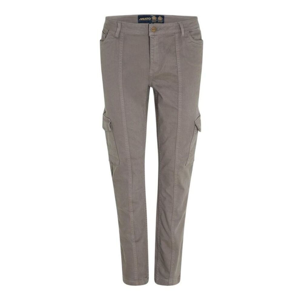 Musto Womens/Ladies Utility Pocket Straight Leg Pants / Gray